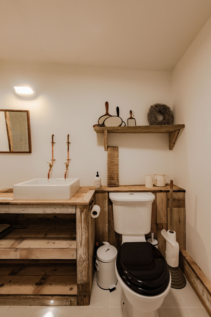 salle de bain vintage