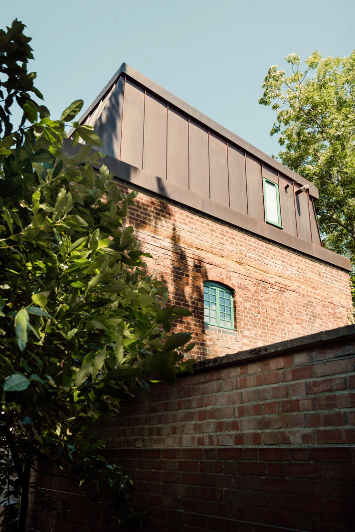 maison loft en briques