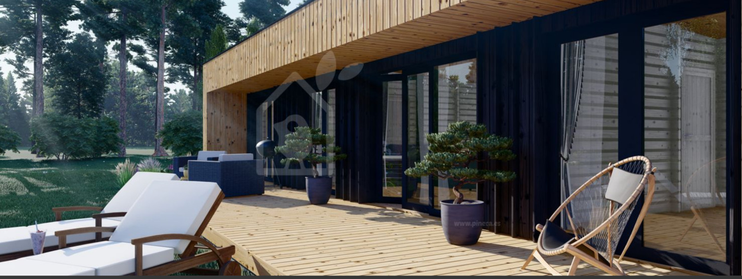 maison préfabriquée 64m2 Pineca Kaya 2