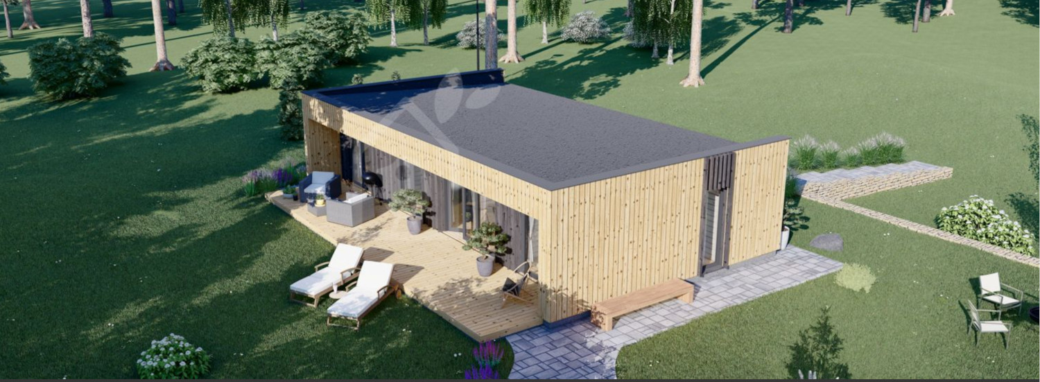 maison préfabriquée 64m2 Pineca Kaya 2