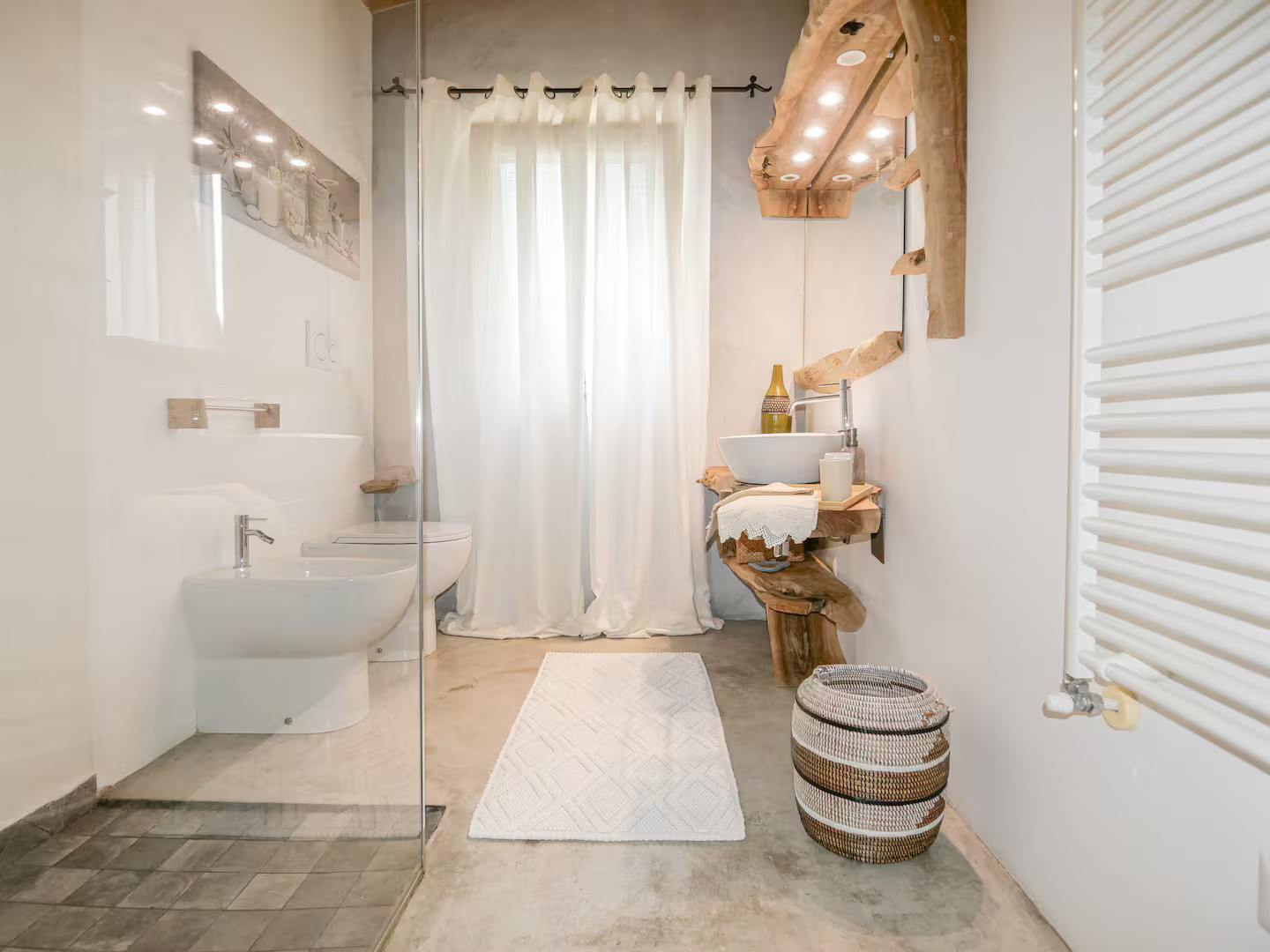salle de bain décoration néo rustique et naturelle salle de bain décoration néo rustique et naturelle