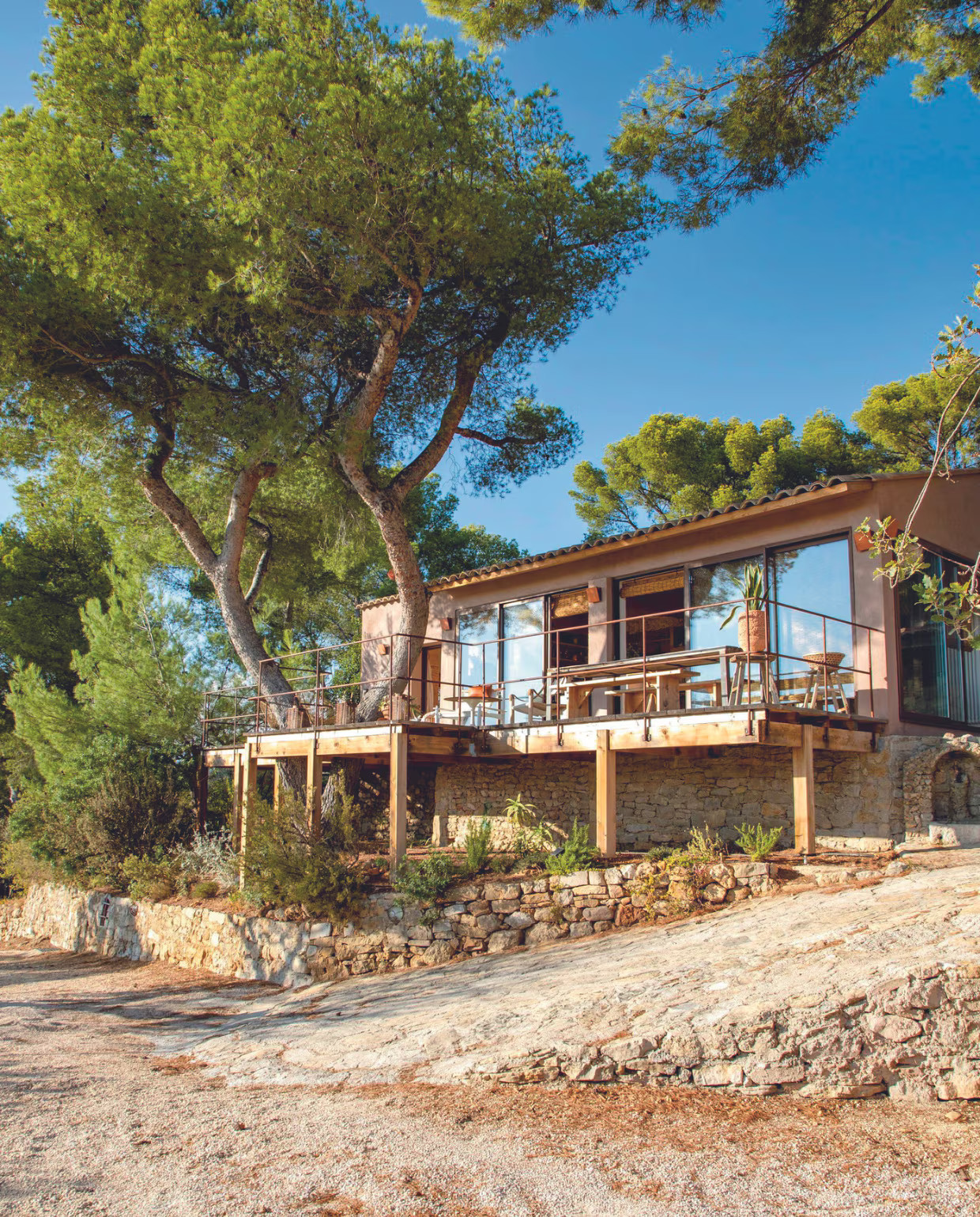 maison côte d maison côte d'azur Bandol décoration contemporaine vue mer