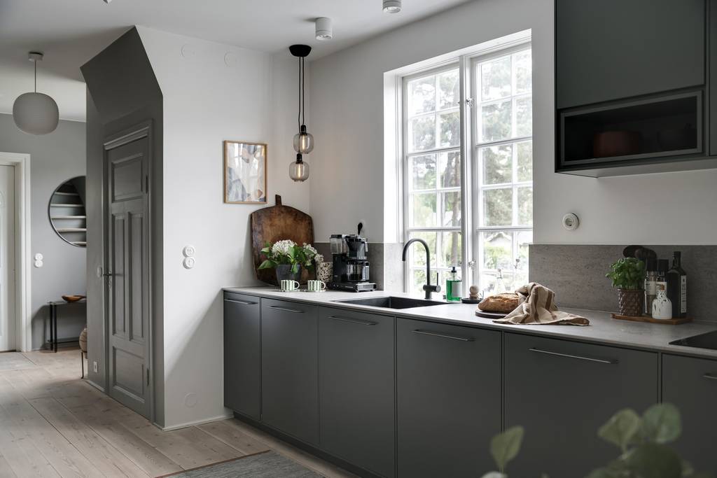 cuisine design grise décoration scandinave cuisine design grise décoration scandinave