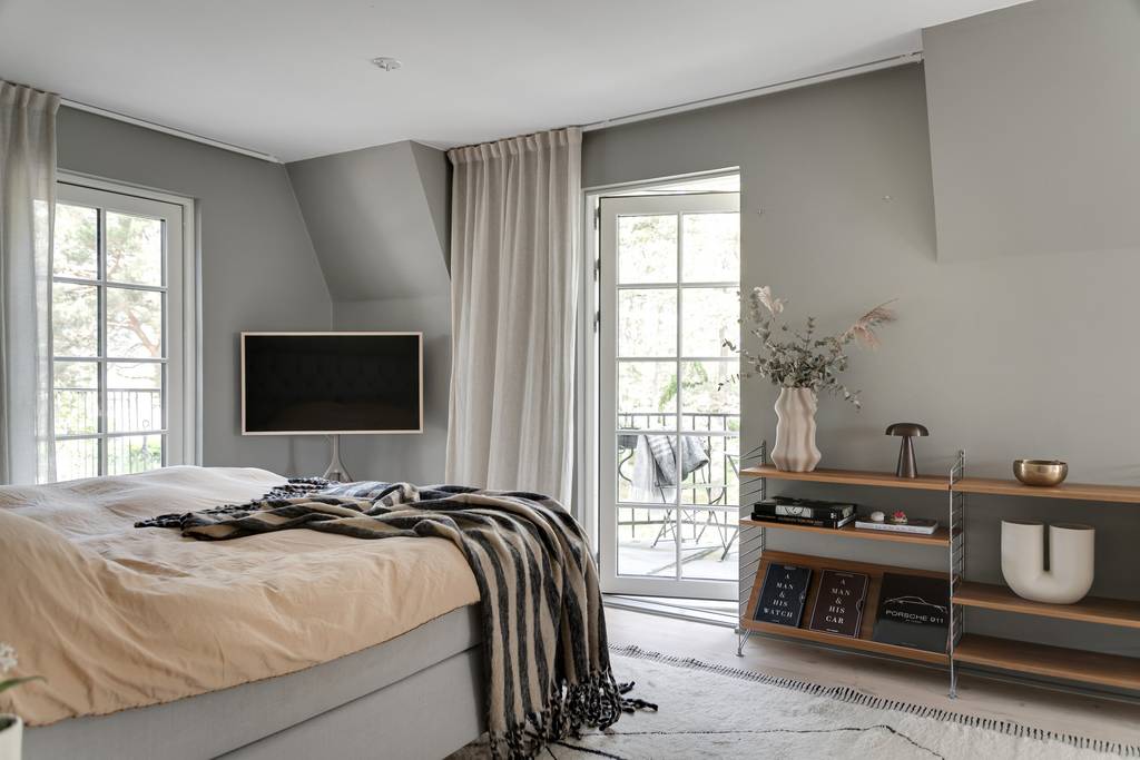 chambre avec terrasse murs gris chambre avec terrasse murs gris