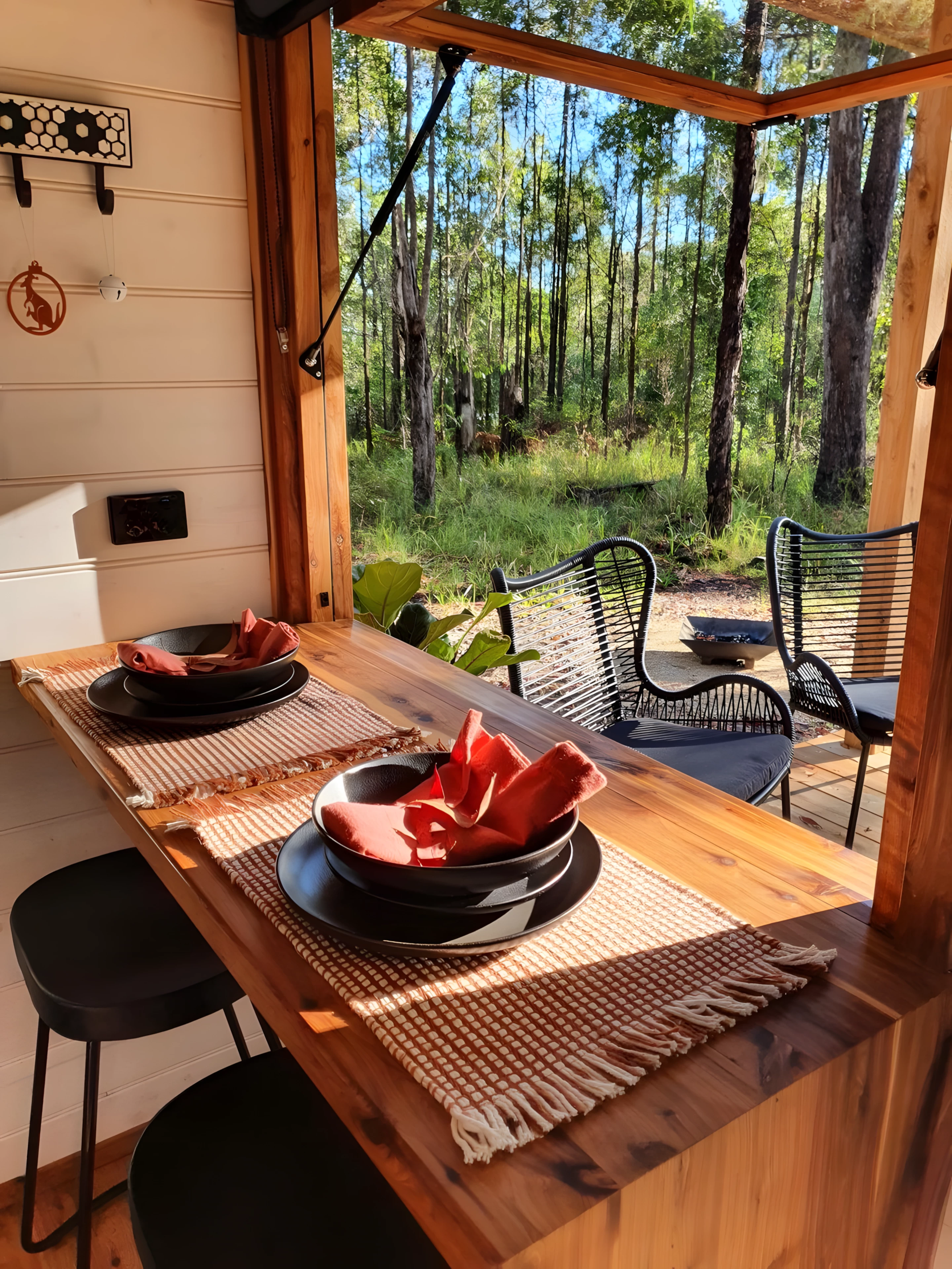 espace repas mini maison mobile
