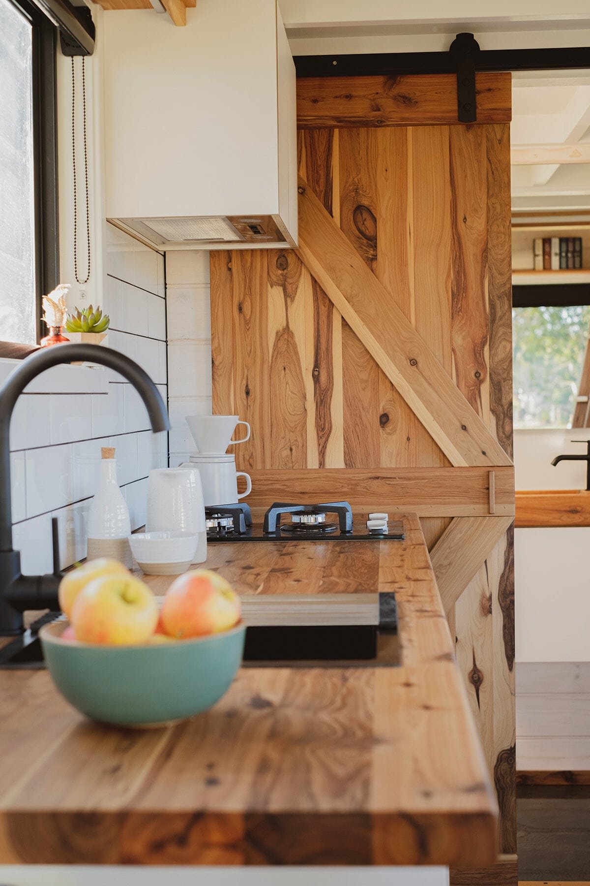 cuisine bois mini maison mobile