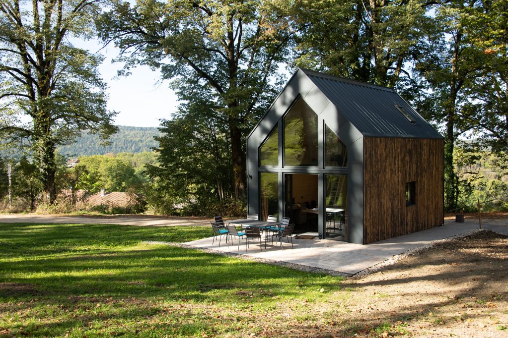 petite maison 40m2 préfabriquée en Alsace par ÜTE