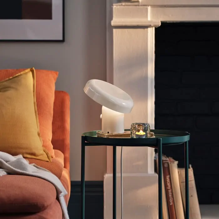 IKEA lampe enceinte connectée Blomprakt IKEA lampe enceinte connectée Blomprakt