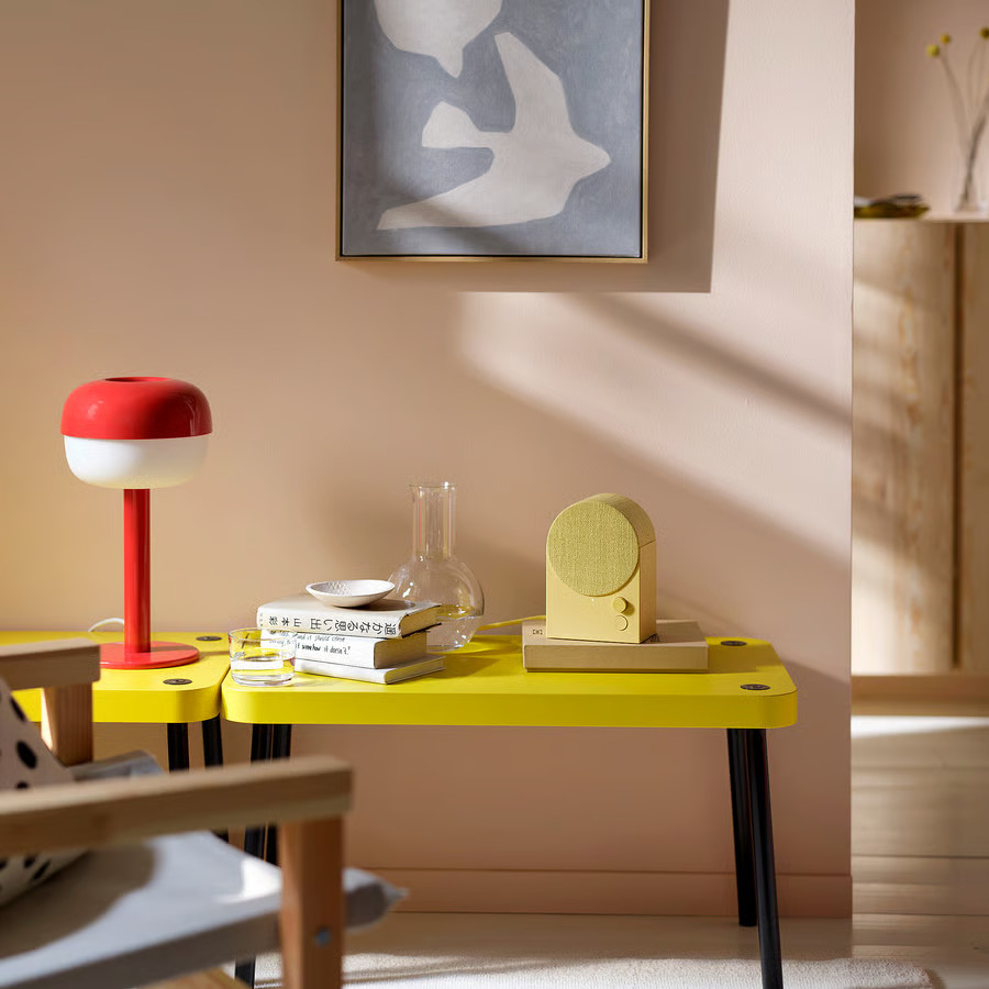 IKEA lampe enceinte connectée Bluetooth NATTBAD IKEA lampe enceinte connectée Bluetooth NATTBAD