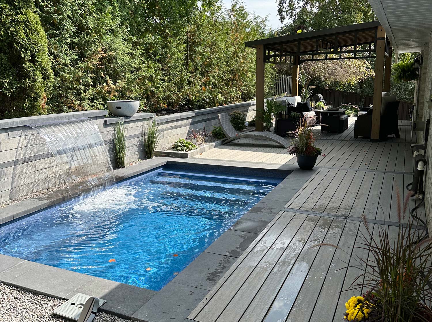 piscine Plunge Pool fibre de verre