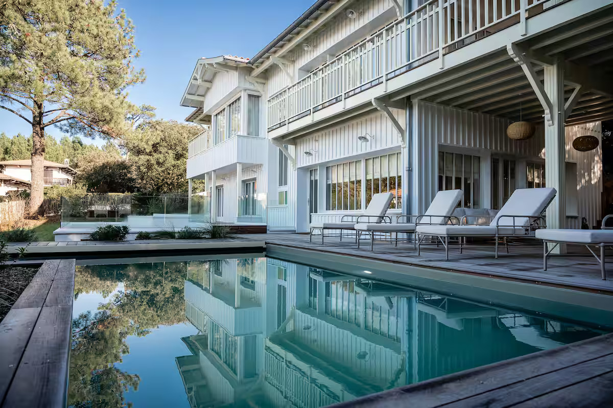grande maison bassin d grande maison bassin d'Arcachon avec piscine