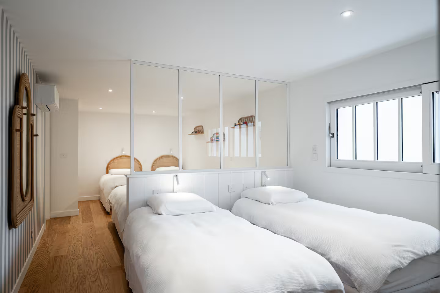 chambre dortoir à 4 lits simples maison bassin d chambre dortoir à 4 lits simples maison bassin d'Arcachon