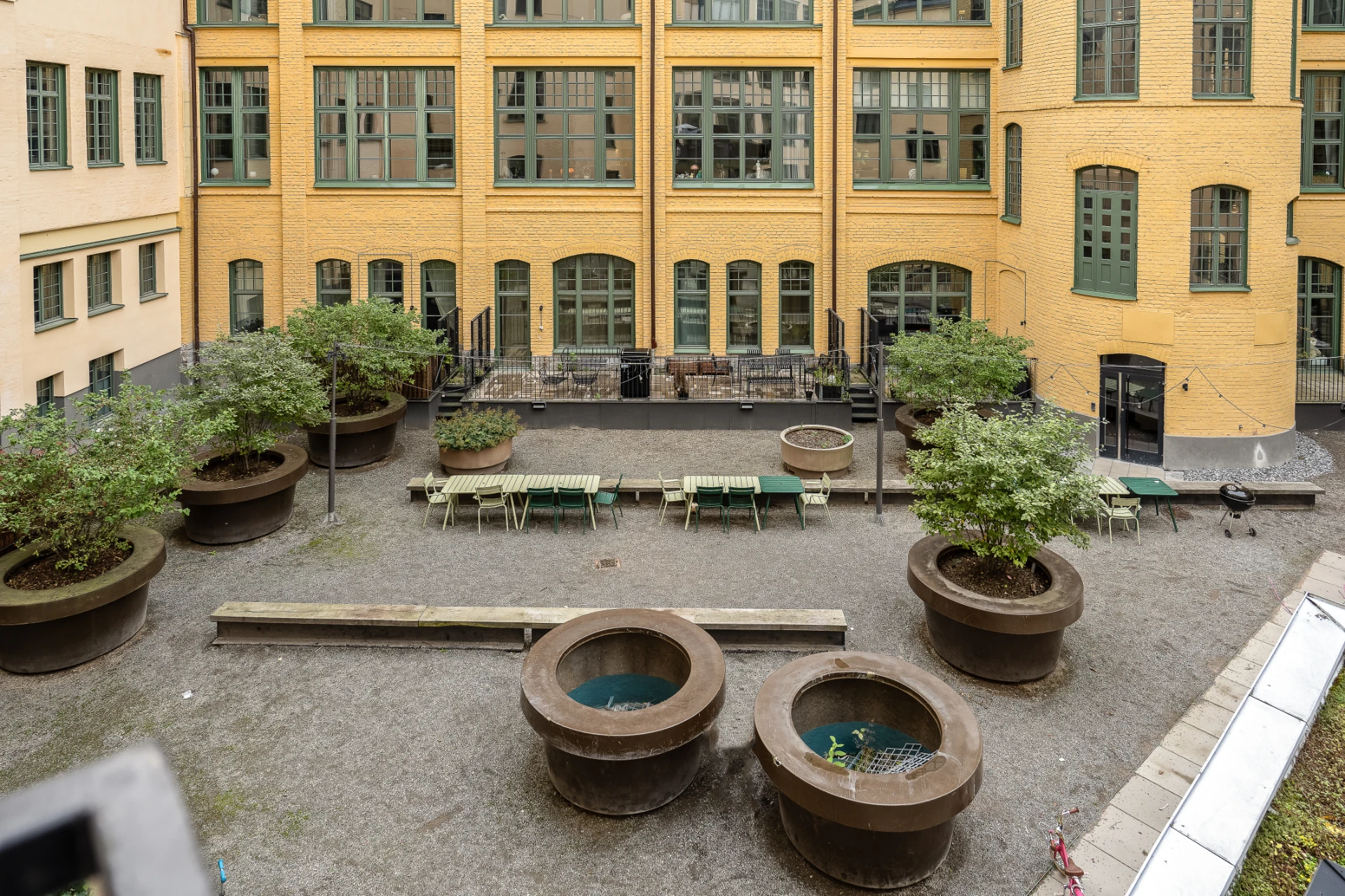cour immeuble Suède cour immeuble Suède