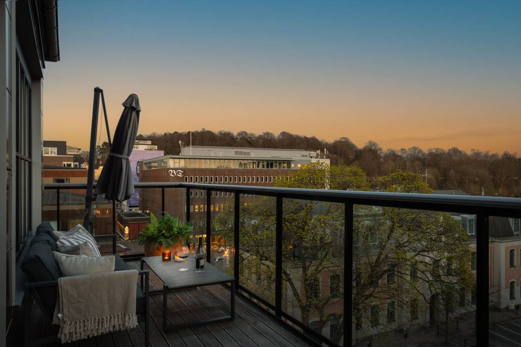 terrasse appartement en plein ciel
