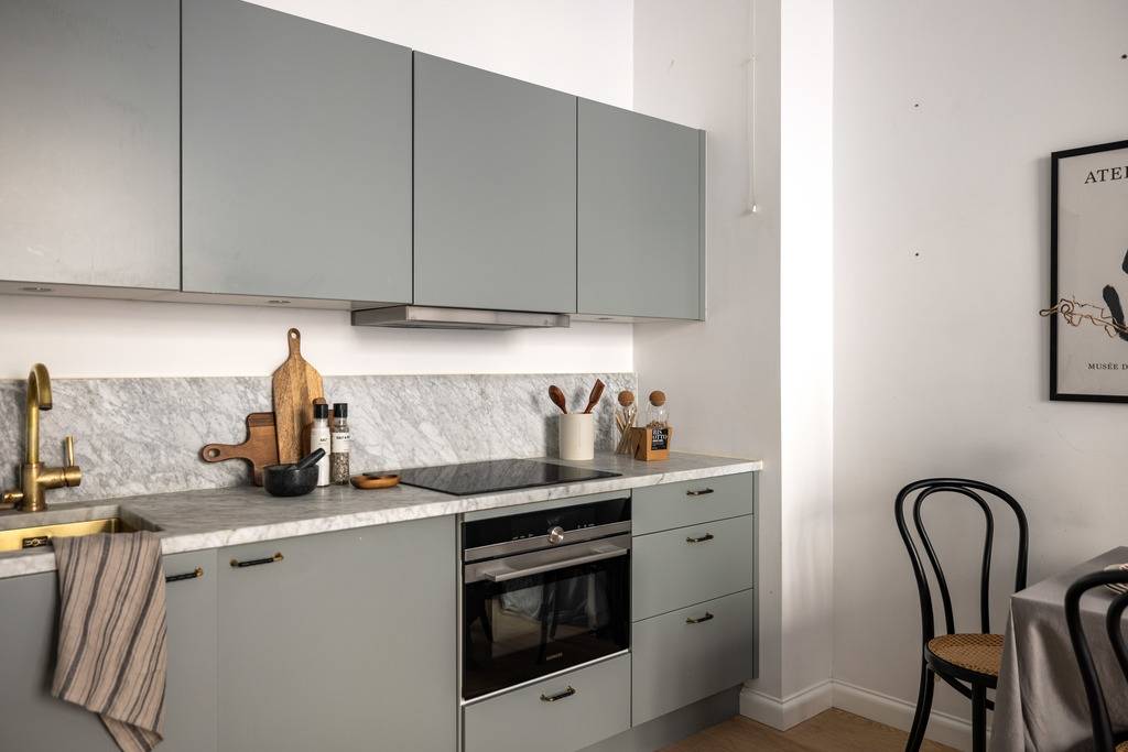 cuisine design grise
