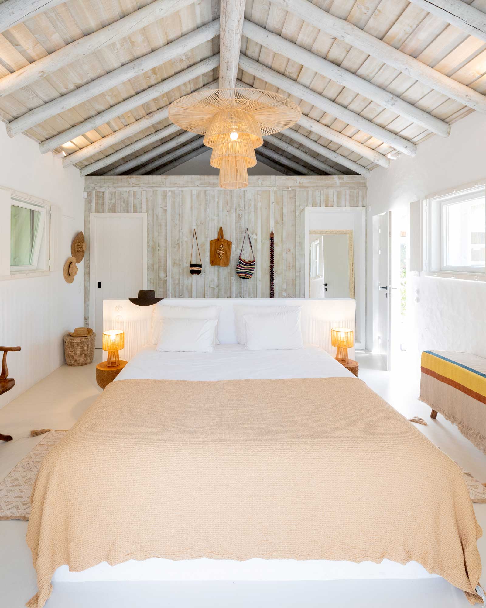 chambre avec poutres décoration naturelle chambre avec poutres décoration naturelle