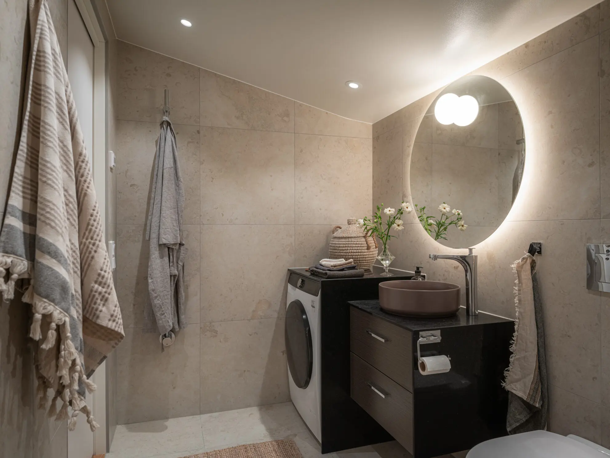 salle de bain moderne décoration beige salle de bain moderne décoration beige