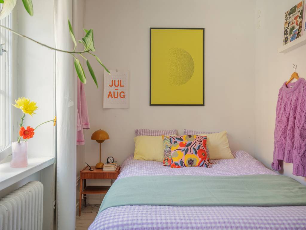 chambre décoration vintage et colorée chambre décoration vintage et colorée
