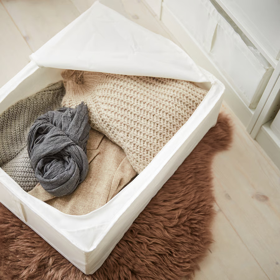 boite de rangement sous lit