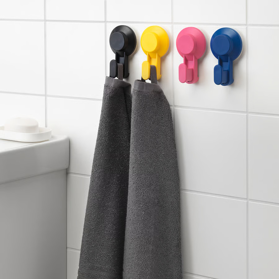 accroche serviettes salle de bain IKEA
