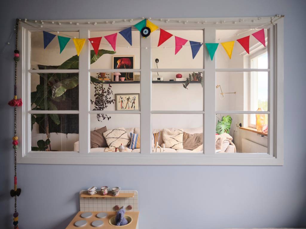 chambre avec verrière intérieure type fenêtre