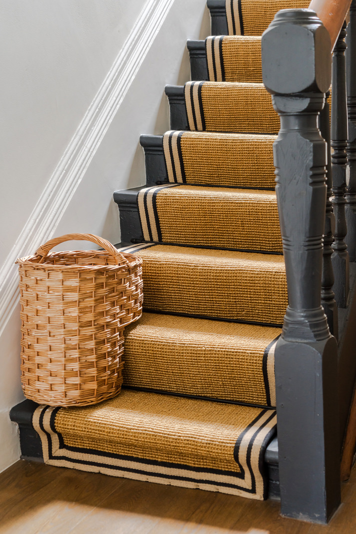 escalier avec tapis sisal escalier avec tapis sisal