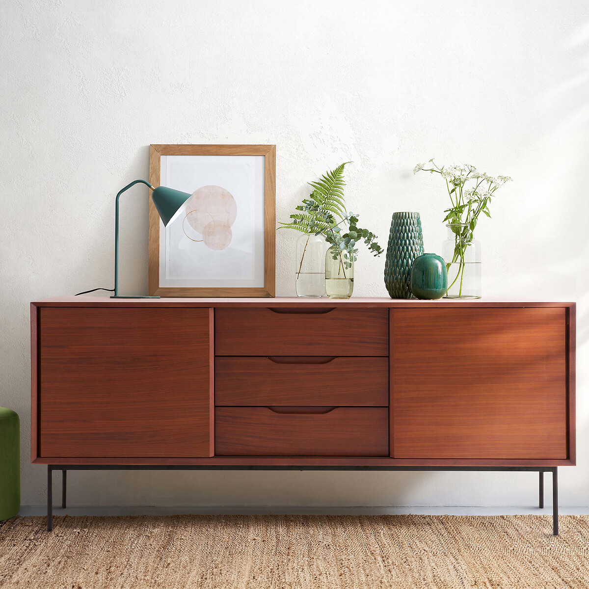 buffet vintage noyer collection Luxury Lounge La Redoute Intérieurs buffet vintage noyer collection Luxury Lounge La Redoute Intérieurs