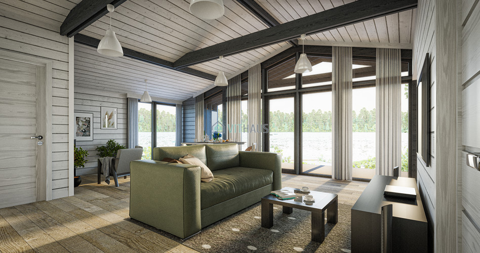salon décoration contemporaine KOSHAUS 53 par VITHAUS