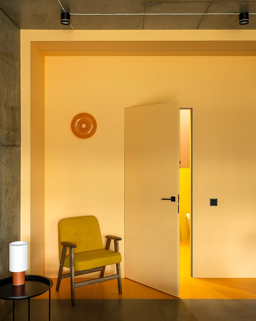 petit appartement décoration design et colorée