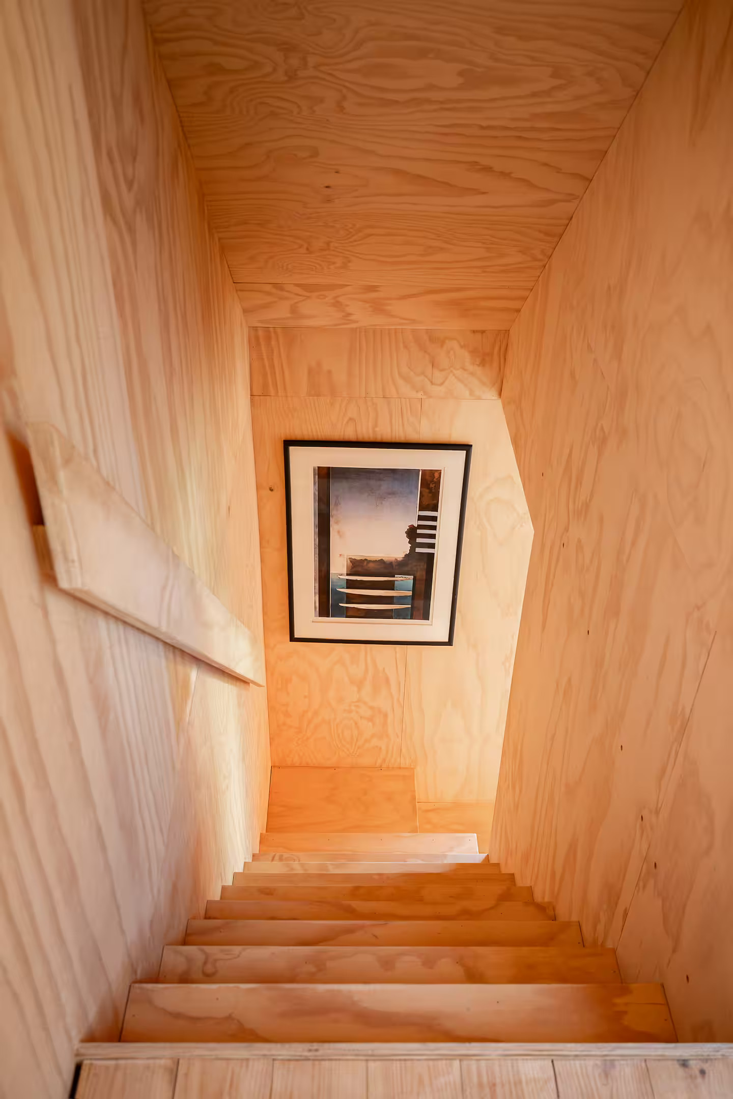 escalier bois contreplaqué bouleau