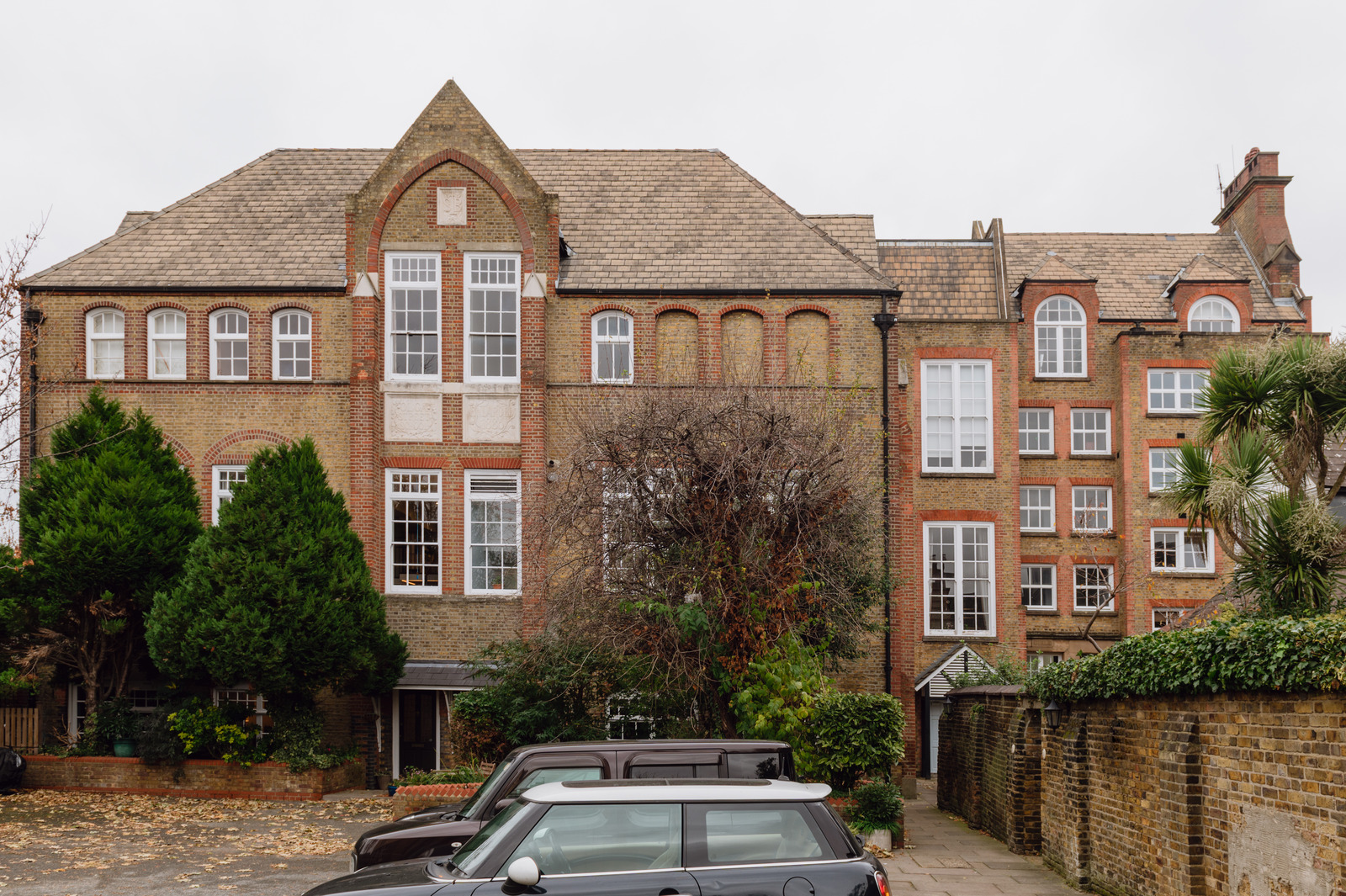 école victorienne en briques Londres école victorienne en briques Londres