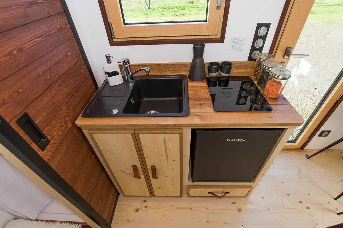 intérieur mini maison mobile France