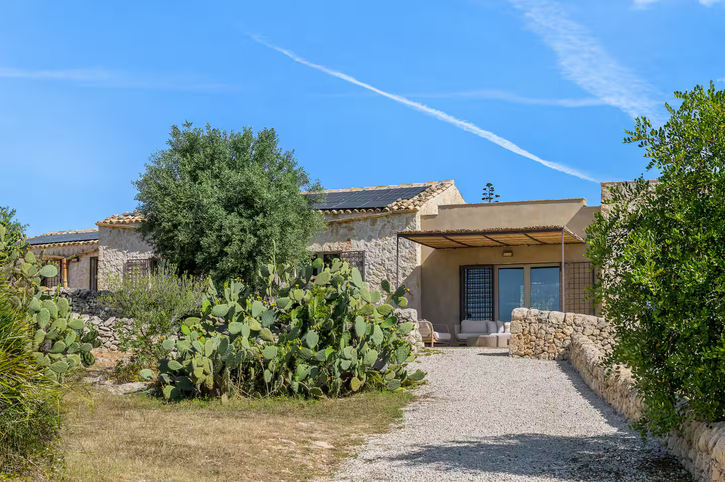 maison en pierres Le Casuzze Sicile