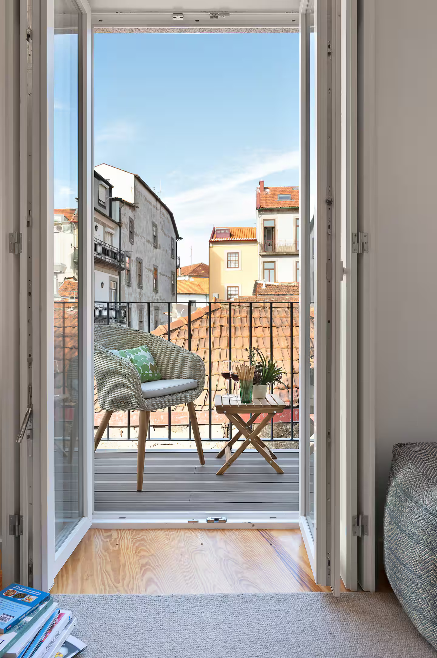 balcon appartement duplex atypique de 45m2 Jasmine Loft Porto balcon appartement duplex atypique de 45m2 Jasmine Loft Porto