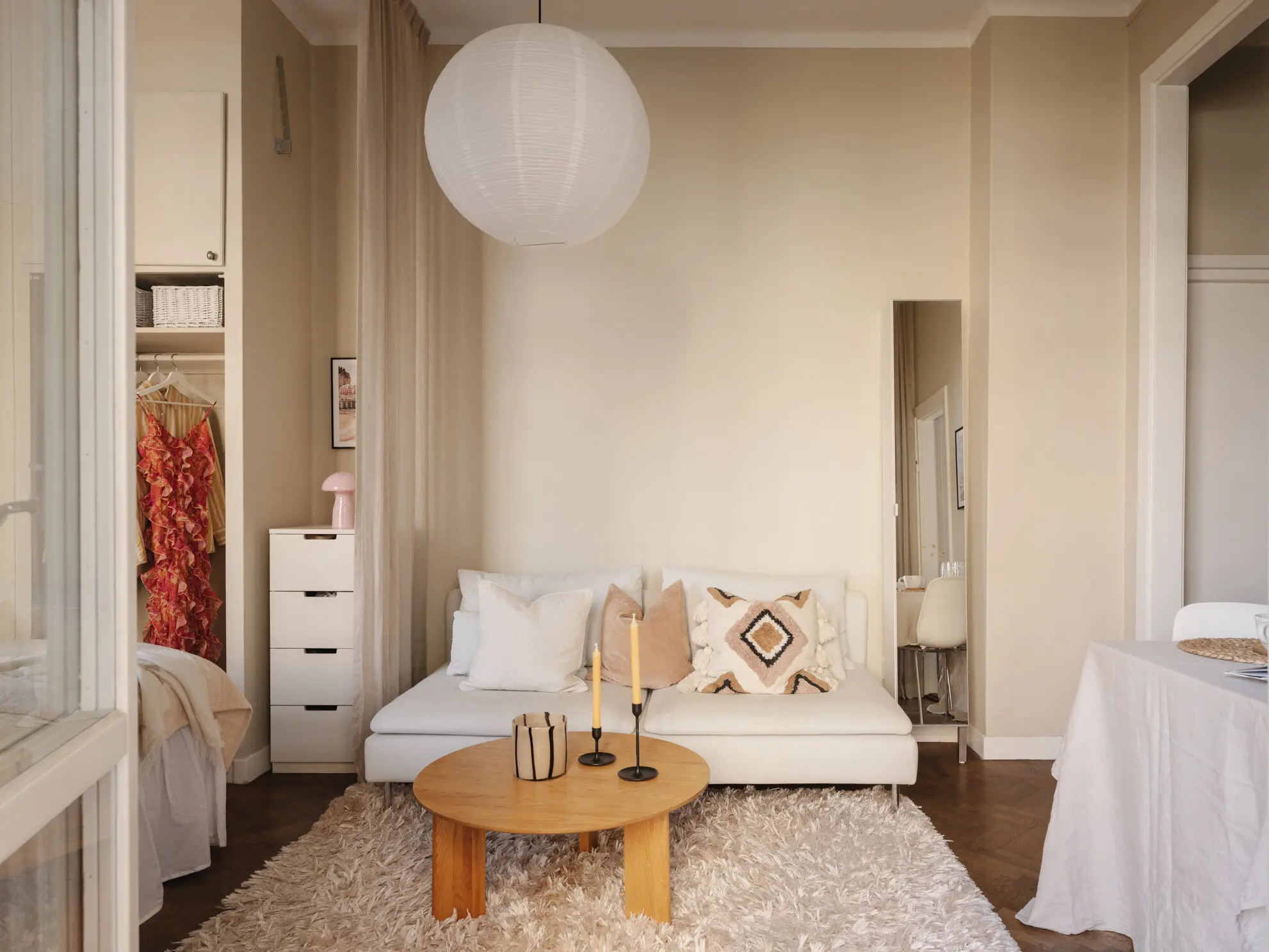 salon et espace chambre studio 24m2 salon et espace chambre studio 24m2
