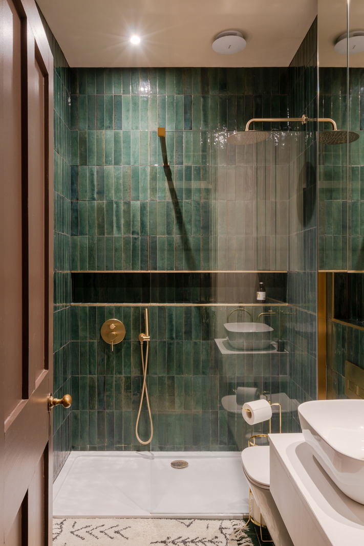 salle de bain carrelage vert salle de bain carrelage vert