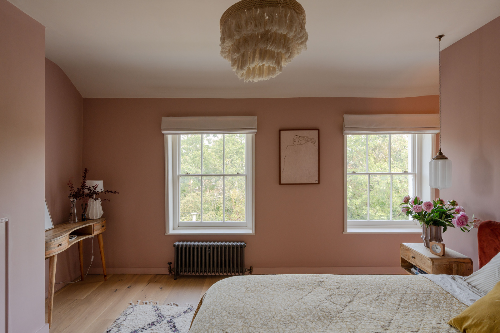 chambre vintage murs roses chambre vintage murs roses