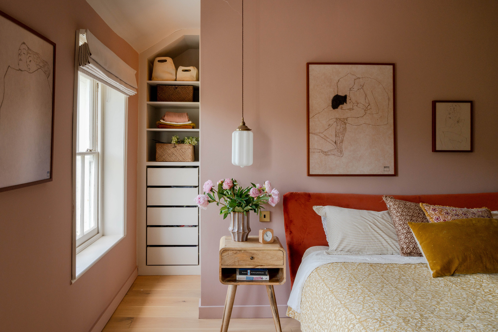 chambre vintage murs roses chambre vintage murs roses