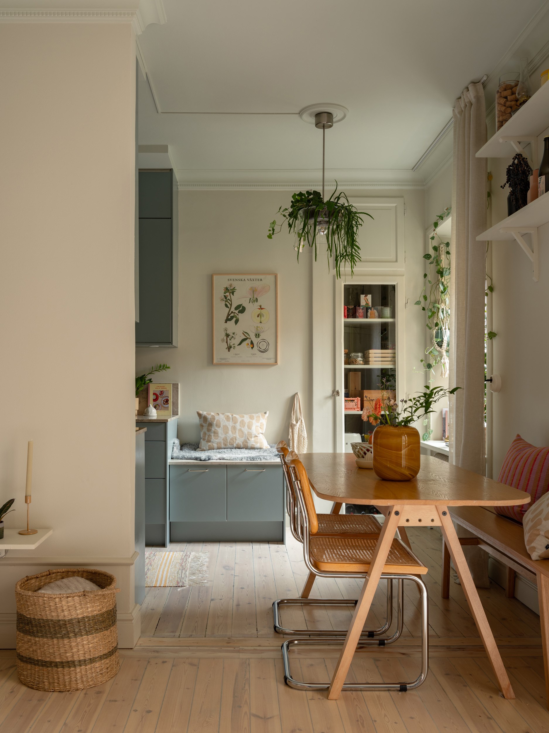 salon et cuisine semi ouverte appartement 76m2