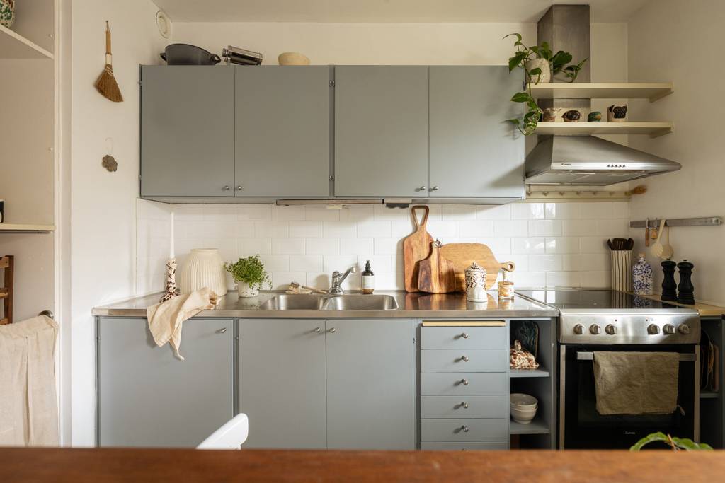 cuisine studio 37m2 décoration scandinave avec chambre en alcôve cuisine studio 37m2 décoration scandinave avec chambre en alcôve