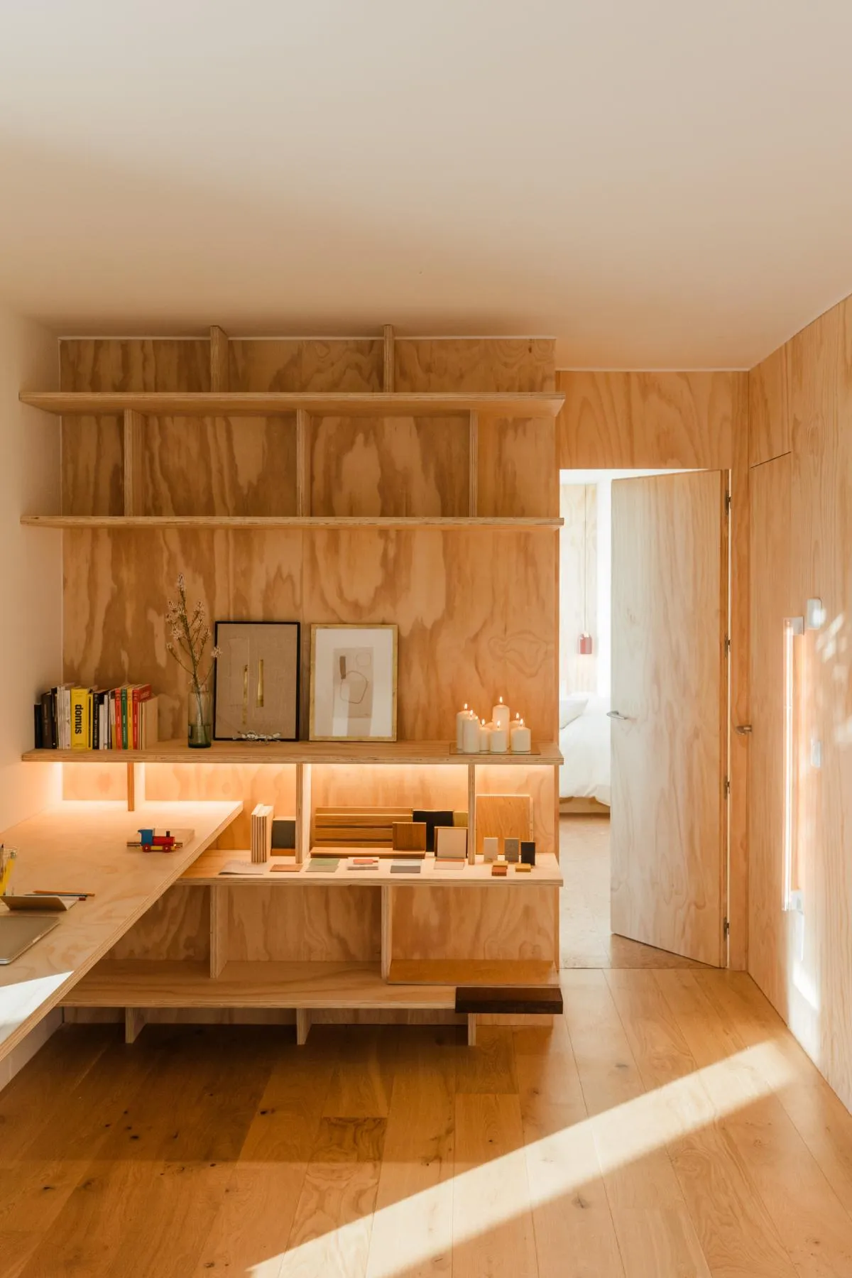 bureau bois sur mesure