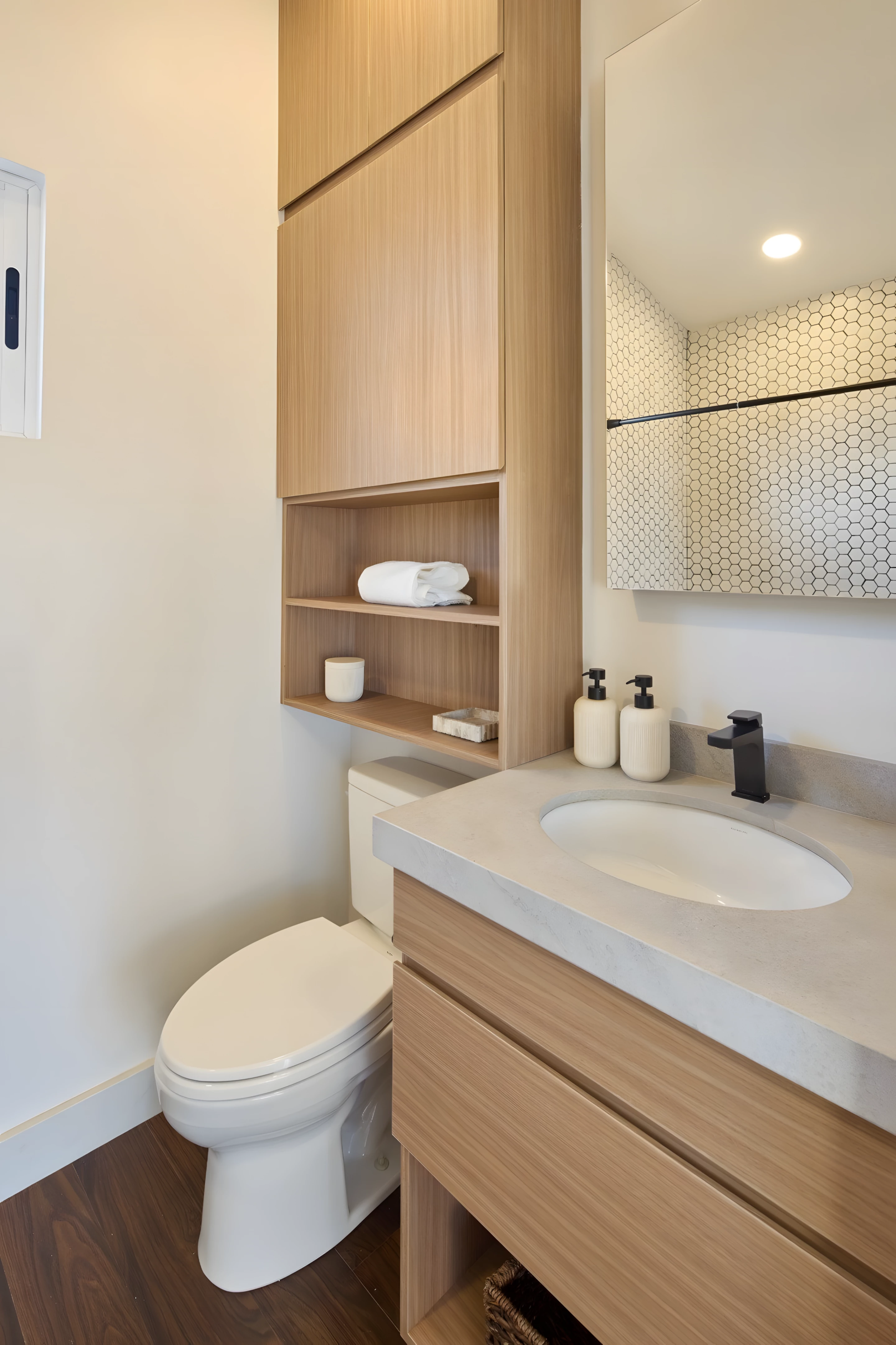 salle de bain mini maison mobile 20m2