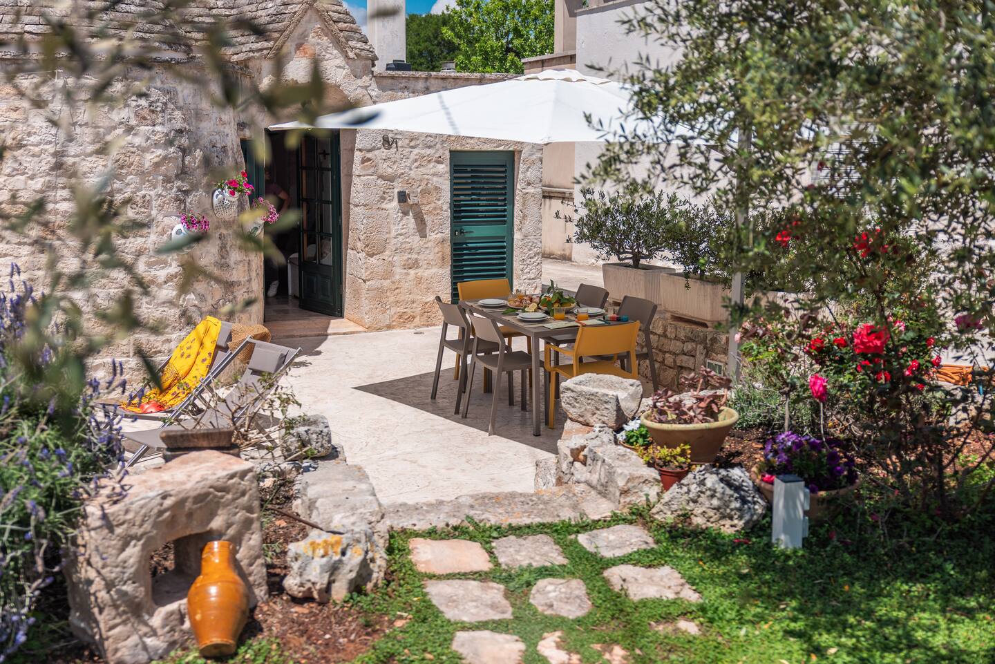 terrasse trullo Pouilles terrasse trullo Pouilles