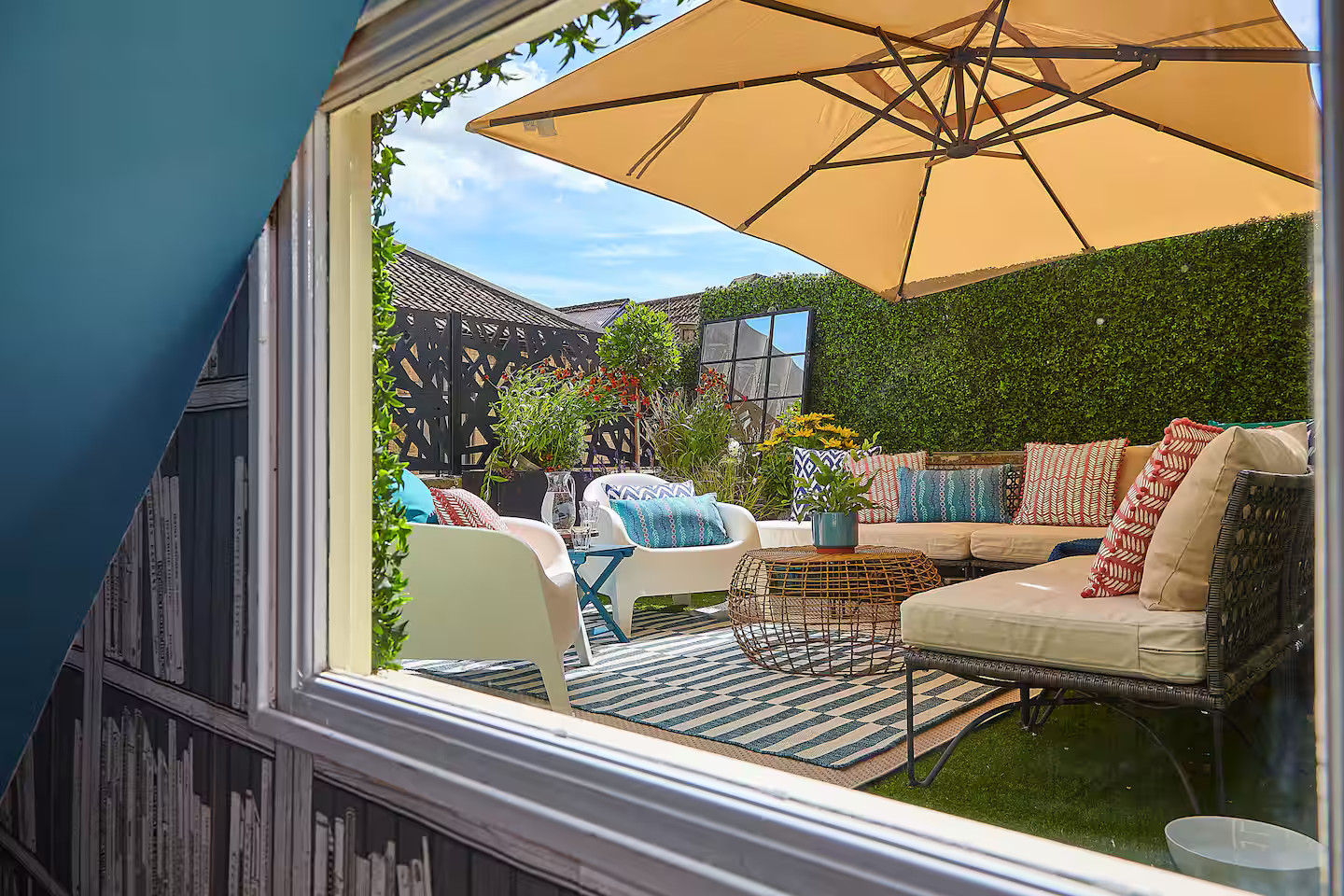 terrasse sur le toit