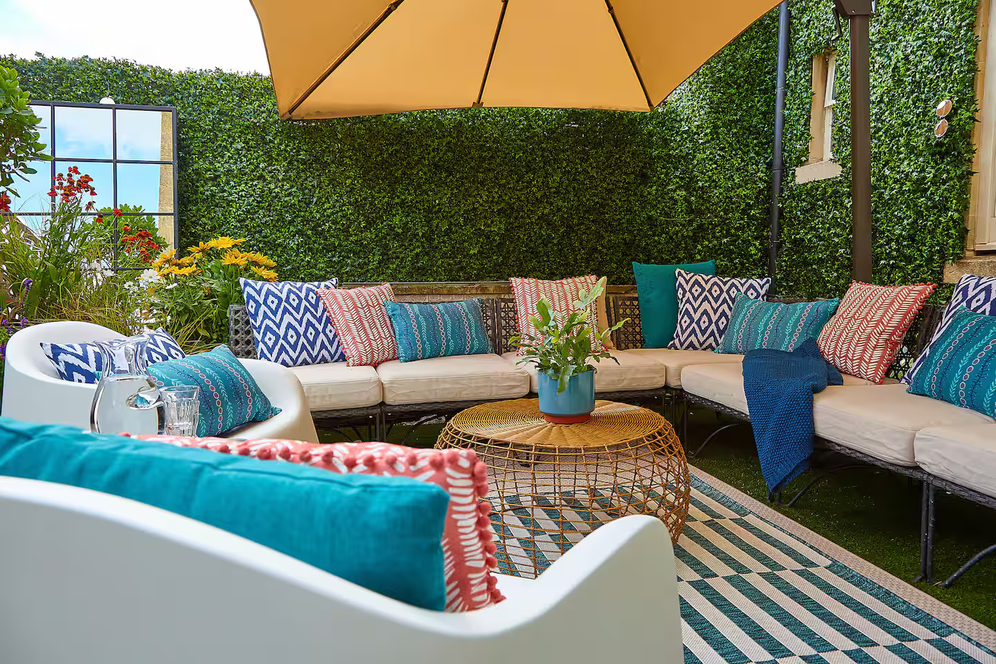 terrasse sur le toit