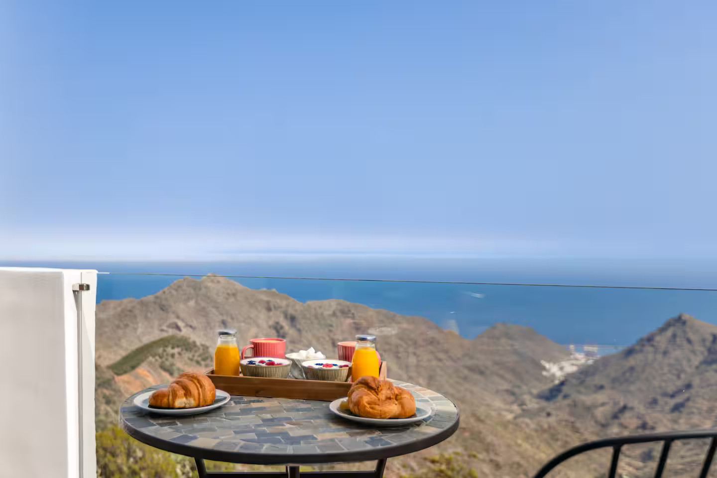 balcon vue mer Tenerife Laurel Retreat