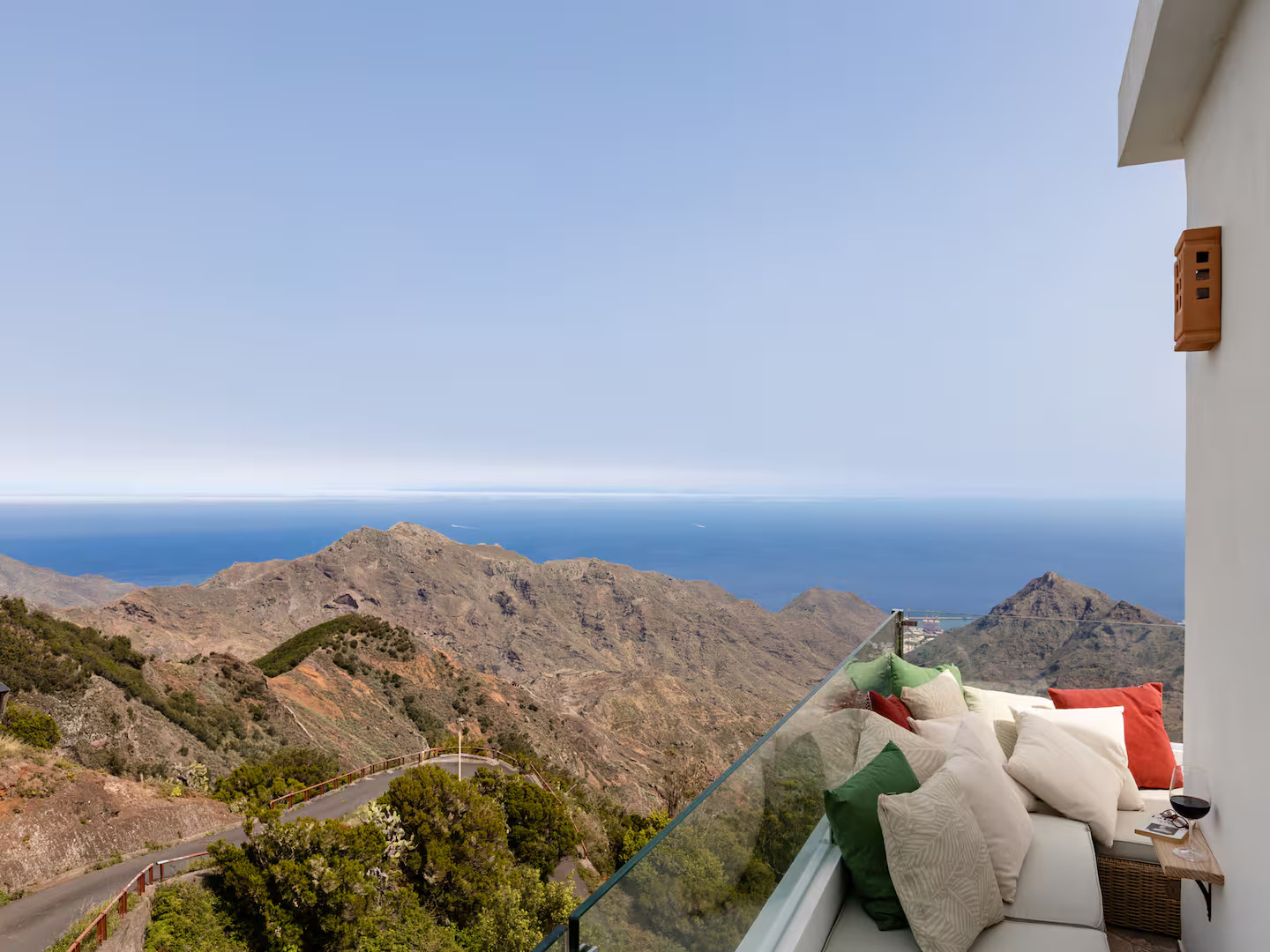 balcon vue mer Tenerife Laurel Retreat