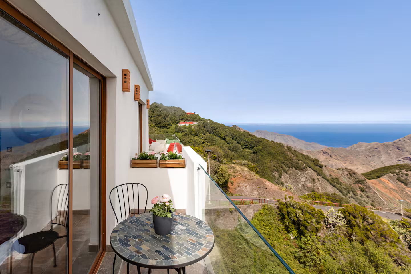 balcon vue mer Tenerife Laurel Retreat