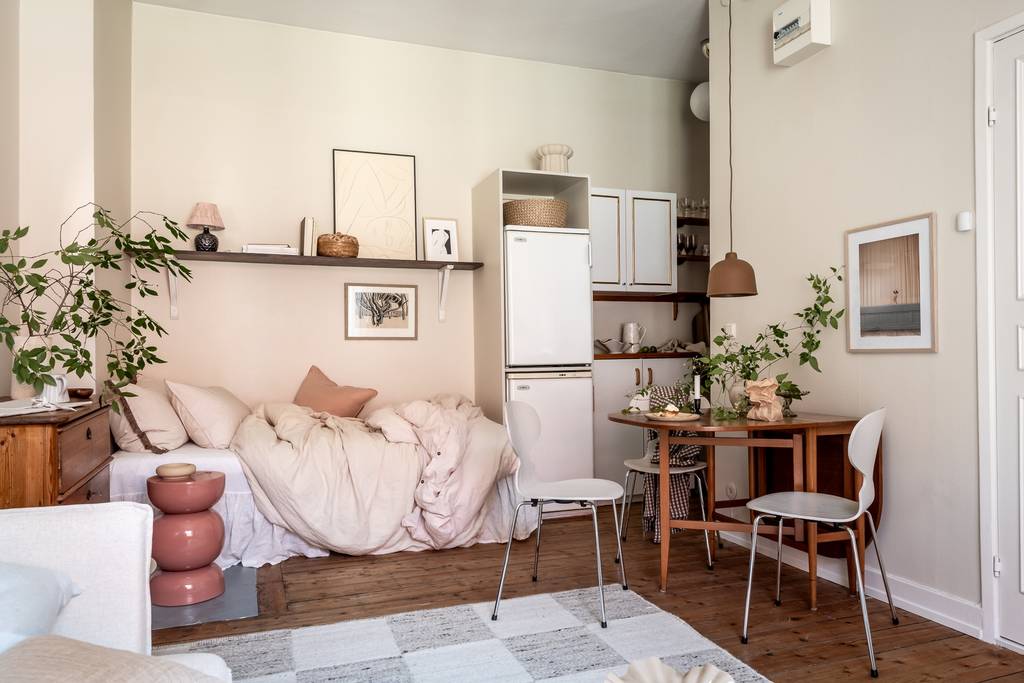 studio 23m2 décoration bohème et scandinave