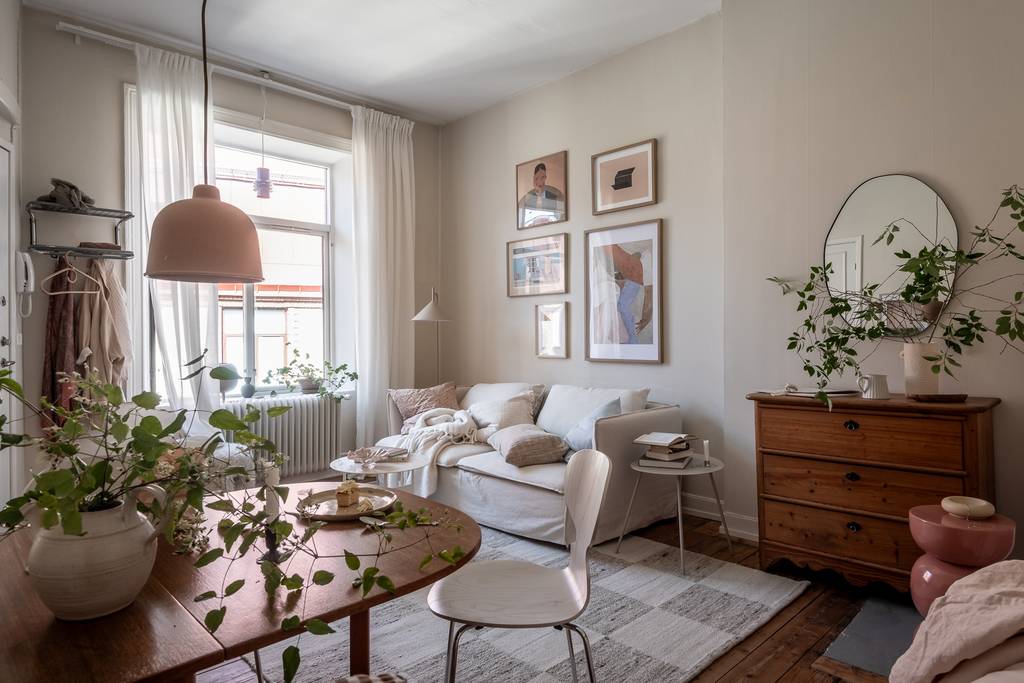 studio 23m2 décoration bohème et scandinave